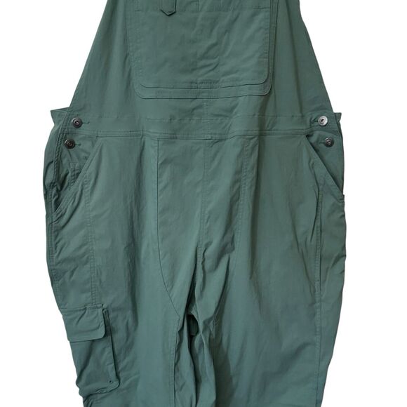 Duluth Trading Co Womens 2X x 31 Heirloom Gardening Ripstop Bib Overalls  Green - Picture 3 of 16